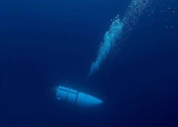 TEKANAN air laut yang kuat dipercayai menjadi punca kapal selam Titan meletup. - AGENSI