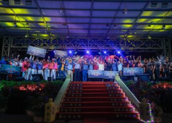 BARISAN pemenang Battle Of The Bands Tentera Darat 2023 yang berlangsung di Dataran Sejarah Ayer Keroh, Melaka.