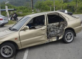 PEMANDU Proton Wira yang dipercayai terbabit dalam kejadian langgar lari sehingga membunuh seorang penunggang motosikal kini dikesan polis.