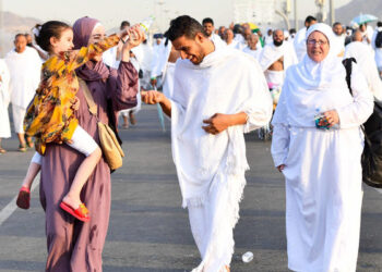 JEMAAH tidak perlu gusar membawa anak-anak ke tanah suci melalui pembukaan pusat asuhan kanak-kanak di Masjidilharam.-AGENSI