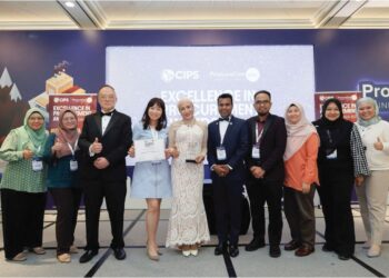 PELABUHAN Tanjung Pelepas menerima pengiktirafan daripada Asia Chartered Institute of Procurement & Supply 2023.