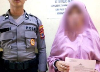 IRMA dibawa ke Pusat Tahanan Polis Malinau di Kalimantan Utara minggu lalu.-AGENSI