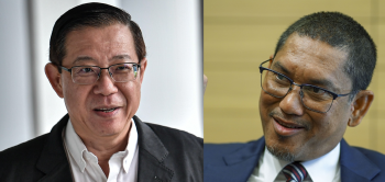 GUAN ENG dan DATUK SERI AHMAD FAIZAL AZUMU