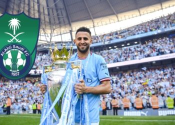 Manchester City bersetuju menjual pemain sayap Algeria, Riyad Mahrez kepada kelab Liga Pro Saudi, Al-Ahli pada harga 30 juta pound (RM177 juta).