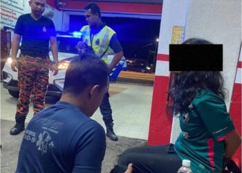 SEORANG wanita ditahan reman selepas disyaki memasuki kawasan BBP Bagan Jermal, di George Town, Pulau Pinang serta memecahkan logo agensi tersebut.