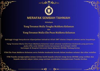KENYATAAN media yang dikeluarkan oleh Unit Media Pejabat Sultan Kelantan berkait perkhabaran kelahiran putera sulung Tengku Mahkota Kelantan dan Che Puan Kelantan.