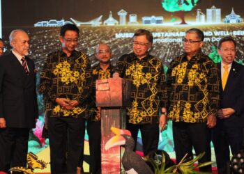 ABANG Johari merasmikan Sambutan Hari Muzium Antarabangsa Peringkat Kebangsaan 2023, di Muzium Budaya Borneo (BCM) Kuching hari ini.