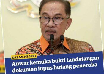 KERATAN laporan digital Utusan Malaysia.