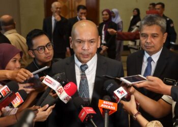 ARMIZAN Mohd. Ali pada sidang akhbar selepas Majlis Penganugerahan Pingat Misi Bantuan Kemanusiaan dan Bencana Turkiye 2023 di Putrajaya. - UTUSAN/FAISOL MUSTAFA