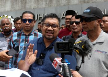 BADRUL Hisham Shaharin pada sidang akhbar di Ibu Pejabat SPRM, Putrajaya. - UTUSAN/FAISOL MUSTAFA