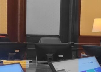 GAMBAR yang dikongsi Mohd. Zuki Ali mengenai kekosongan kerusi Menteri Perdagangan Dalam Negeri dan Kos Sara Hidup ketika mesyuarat Jemaah Menteri, semalam. - Gambar FB