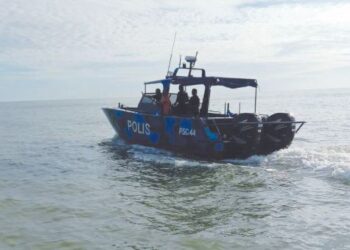 OPERASI SAR dijalankan di kawasan pantai dan laut Kuala Bakam Miri dan Marina di Miri, Sarawak.