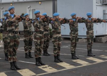 PASUKAN pengaman PBB di Congo bakal mengakhiri perkhidmatan mereka di negara itu tidak lama lagi. - AFP