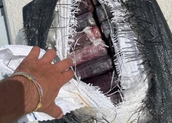 DADAH jenis kokain ditemukan Jane Castor di perairan Florida Keys.