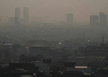 PENCEMARAN udara di Jakarta dan kawasan sekitarnya dilaporkan semakin serius. - AFP