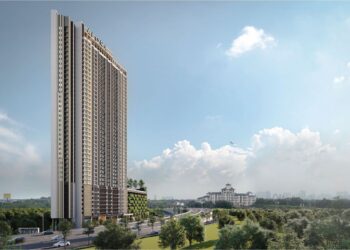 LAKARAN artis Alora Residences yang bakal dibangunkan oleh Avaland Berhad di Subang Jaya, Selangor. – GAMBAR HIASAN