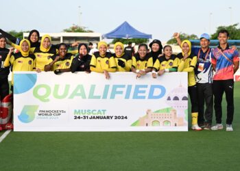 SKUAD hoki 5s wanita negara menduduki tempat ketiga Kejohanan Hoki 5’s Piala Asia 2023 yang berlangsung di Salalah, Oman.