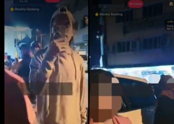 TANGKAP layar video yang tular di laman sosial awal pagi tadi berkenaan kejadian perang mulut dan tolak menolak antara seorang wanita serta beberapa individu lain dipercayai berpunca isu hutang berhampiran sebuah restoran di Bukit Tengah, Pulau Pinang.