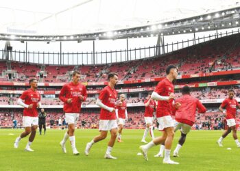 ARSENAL mungkin melakukan beberapa rombakan apabila memulakan kempen Liga Perdana Inggeris menentang Nottingham Forest hari ini. – IHSAN ARSENAL