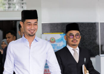 REDA dengan perintah mahkamah hak penjagaan anak kini sepenuhnya milik bekas isteri, Diana Danielle.-UTUSAN/AMIN AZMAN