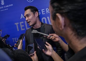 26 Julai 2023 - Hisyam Hamid Majlis Sidang Media dan Pelancaran Anugerah Telenovela Ke - 9 (ATN-9) yang diadakan di Starhill Gallery petang semalam yang dilancarkan oleh  Pengarah Eksekutif Intact Media Sdn Bhd Rishi Ross. 
/M Firdaus M Johari