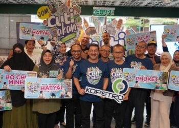 ANTARA pemenang yang dirai Kopetro dalam satu majlis semalam.