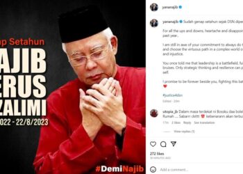 TANGKAP layat Instagram Nooryana Najwa.