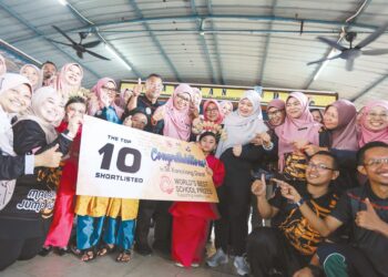 MODEL Sekolah Amanah diiktiraf antara 10 sekolah terbaik di dunia untuk 2022 dan 2023. – UTUSAN/AFIQ RAZALI