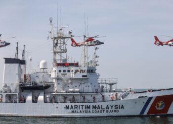 Maritim Malaysia bantah tindakan SPCG masuk perairan negara.