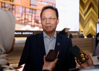 HASNI ditemui pemberita selepas penutupan Malaysia SDG Summit 2023-2024 Iskandar Malaysia, di Iskandar Puteri, Johor Bahru.