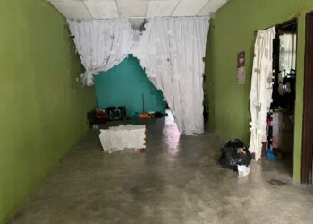 LOKASI kejadian bunuh melibatkan seorang lelaki yang dipercayai dilakukan oleh adiknya dalam kejadian di Taman Seri Mahkota, Kulim, Kedah.