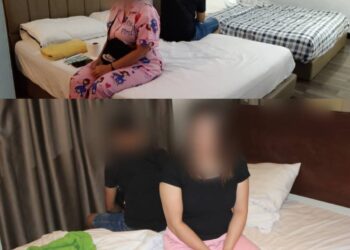 ANTARA wanita warga asing yang ditahan polis selepas disyaki terbabit dalam aktiviti persundalan dalam serbuan di beberapa buah hotel bajet di sekitar George Town, Pulau Pinang, Jumaat lalu.