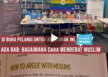 TANGKAP layar video yang memaparkan buku berkenaan promosi LGBT yang dijual di pasaran luar negara.