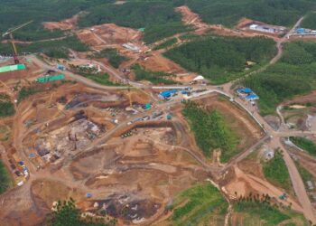 PROJEK pembangunan di Nusantara giat dijalankan di Penajam Paser Utara, Kalimantan Timur. - AGENSI
