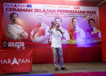 KERAJAAN perpaduan pimpinan Anwar Ibrahim akan menghadapi ujian pertama sama ada diterima atau ditolak oleh pengundi di enam negeri pada 12 Ogos ini. – UTUSAN/FAISOL MUSTAFA