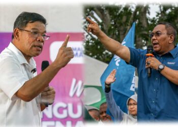 Perang 2S antara Saifuddin Nasution Ismail dan Muhammad Sanusi Md. Noor semakin hebat apabila kedua-dua mereka saling membalas kenyataan menjelang pilihan raya negeri 12 Ogos ini.