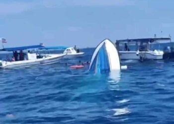 BOT Karam di perairan Pulau Timba-Timba Semporna semalam