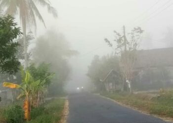 FENOMENA kabus tebal yang melanda beberapa kawasan di Yogyakarta dijangka berakhir pada Oktober hingga November ini. - AGENSI