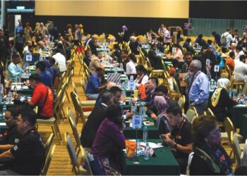 PESERTA Pameran Halal Antarabangsa Malaysia 2023 menyertai sesi padanan perdagangan bersama rakan niaga antarabangsa dan tempatan.