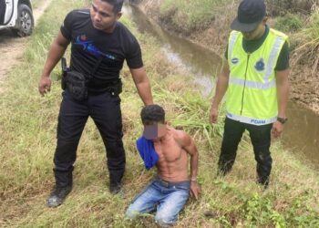 SUSPEK kes bunuh kanak-kanak di Ladang Felda Sahabat 30, Lahad Datu berjaya diberkas semalam-Ihsan PDRM