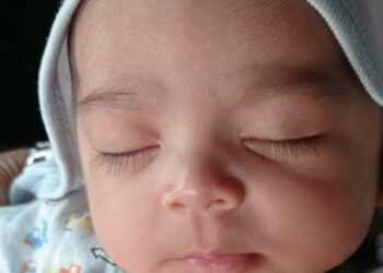 BAYI perempuan yang kini berusia dua bulan sebelum ini ditemukan di sebuah kedai ayam di Bukit Jabor, Kemaman, Julai lalu.