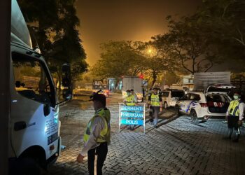OP Perdagangan Kontinjen Johor menahan 13 pemandu lori di bawah pengaruh dadah di seluruh Johor, semalam.
