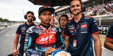 DAMOK kian terdesak buru mata menjelang perlumbaan pada GP India di Litar Antarabangsa Buddh, Uttar Pradesh, India, hujung minggu ini. - Ihsan ZK Racing