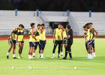 FOKUS E. Elavarasan adalah mempersiapkan pasukan untuk menghadapi Piala Asia B-23 di Qatar tahun depan.