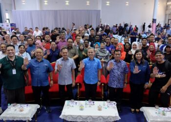 FAHMI Fadzil hadir ke Program Kita Madani Aspirasi Malaysia 2023 Peringkat Wilayah Persekutuan Kuala Lumpur dan Putrajaya, di sini, hari ini. -UTUSAN/ M. Firdaus M. Johari