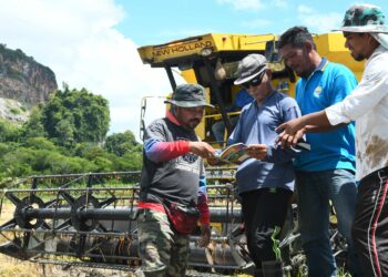 KOS operasi menguruskan sawah meingkat jika input pertian seperrti baja tidak dikawal. -GAMBAR HIASAN