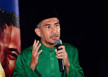 STEVE Yap ketika berkongsi kisah pernah menjadi mangsa penipuan untuk membiayai filem terbarunya, Adoii Jiwaku.
