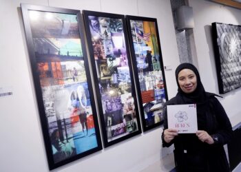 Nik Nor Azidah Nik Aziz dengan karya yang berkolaborasi dengan rakan-rakan pensyarah fotografi menjadikan visual-visual foto sebagai fotomontaj digital yang bertajuk ‘Devine Tapestry: A Visual Journey of Faith in Malaysia.