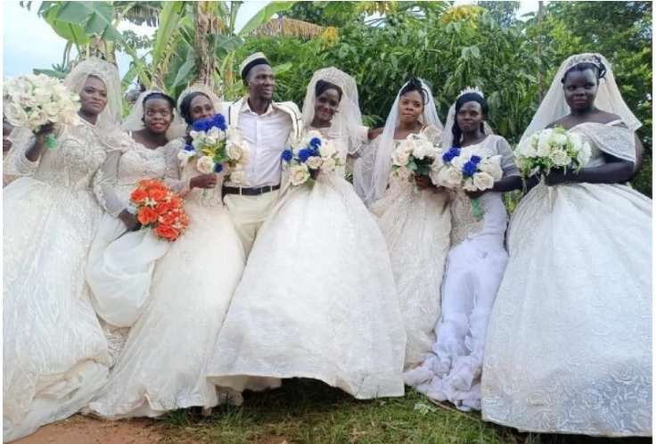 Lelaki Uganda kahwini tujuh kekasih serentak, mahu miliki ramai anak
