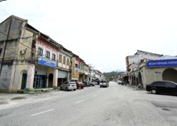 Gopeng menjadi bandar mati selepas kecoh dengan kejadian santau satu ketika dahulu.